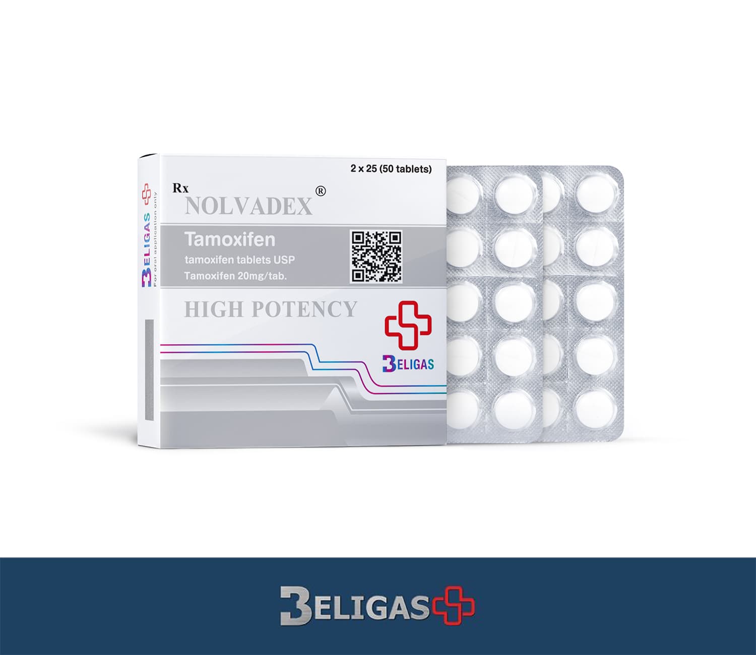 Tamoxifen, 20mg (50 tabs)